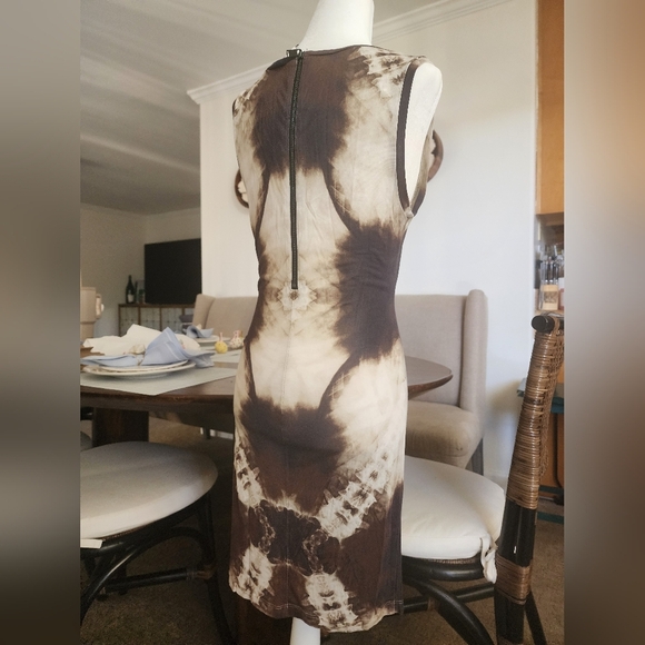 Haute Hippie Tie-Dye Sleeveless Dress Sz. M - Picture 3 of 8